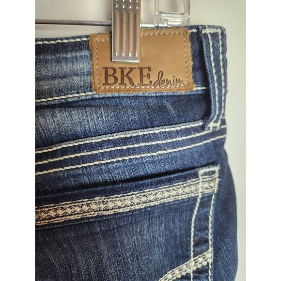 BKE Stella Bootcut Jeans Women's 29×31.5 factory distressing preppy rodeo - Picture 5 of 11